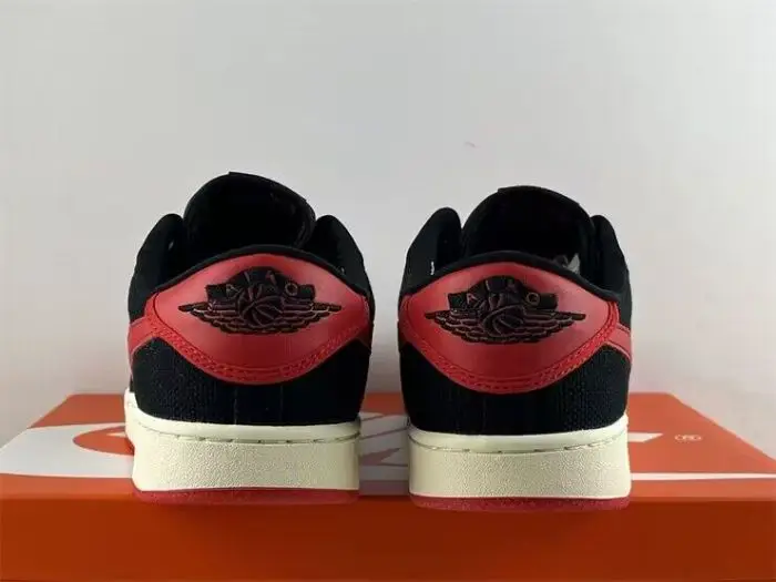 Authentic Air Jordan 1 KO Low “Bred” ECAB2635