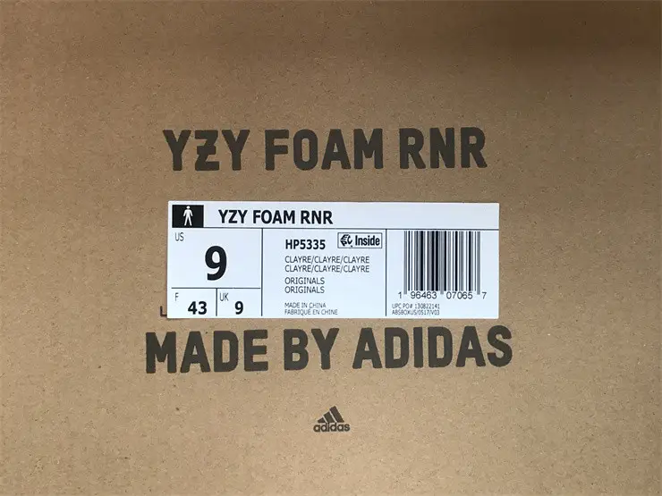 Authentic Yeezy Foam Runner “Flax” 