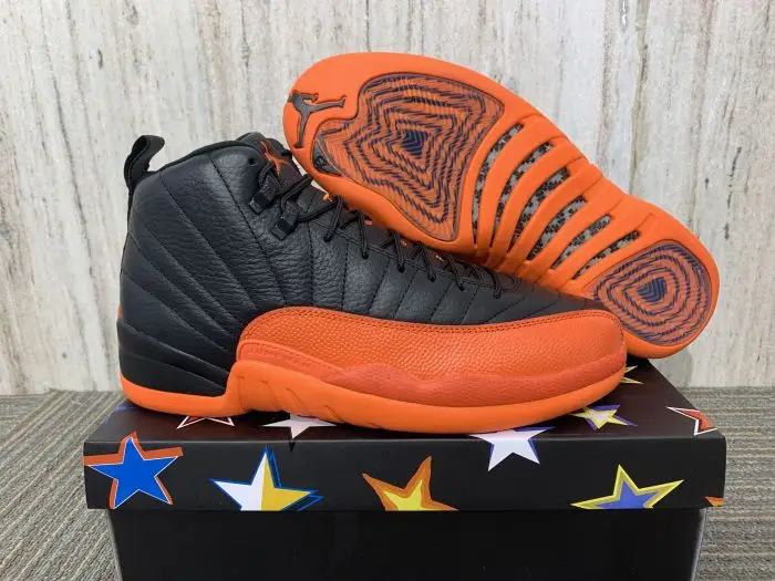 Authentic Air Jordan 12 “Brilliant Orange” 