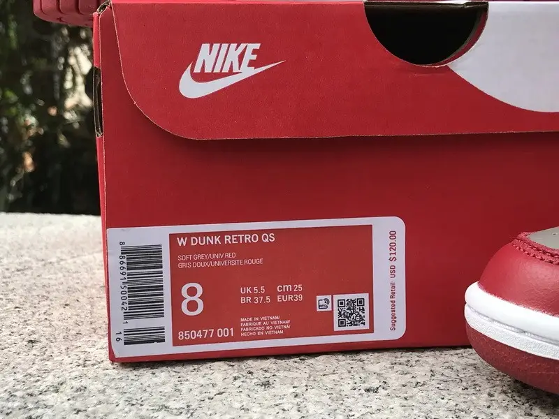 Authentic Nike Dunk High“UNLV” 