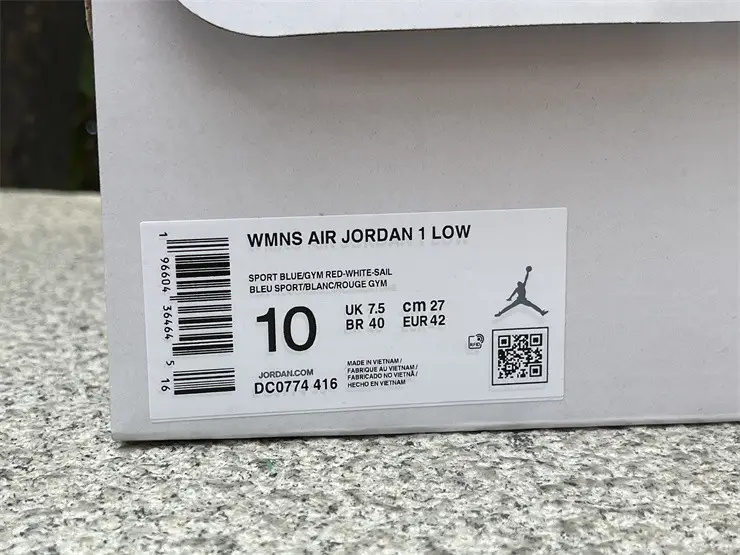 Air Jordan 1 Low “Sport Blue ”Women 