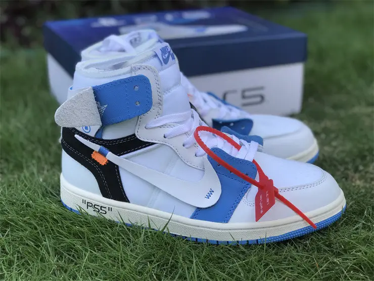 Authentic Air Jordan 1 X OFF-WHITE NRG PS5 