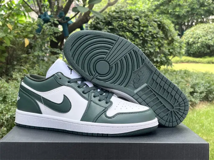 Authentic Air Jordan 1 Low Olive Green EBCFB710