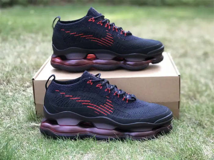 Authentic Nike Air Max Scorpion Black Red FCC2245