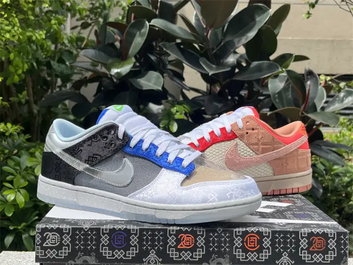 Authentic CLOT x Nike “WHAT THE? CLOT”Dunk 