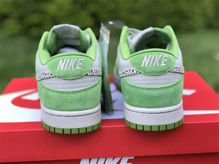 Authentic Nike Dunk Low “Safari Swoosh” Green 