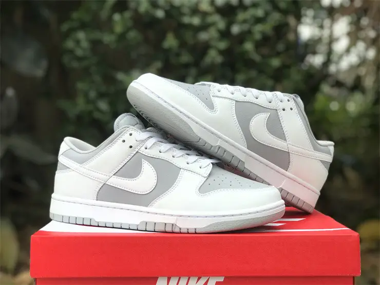 Authentic Nike Dunk Low Wolf Grey 
