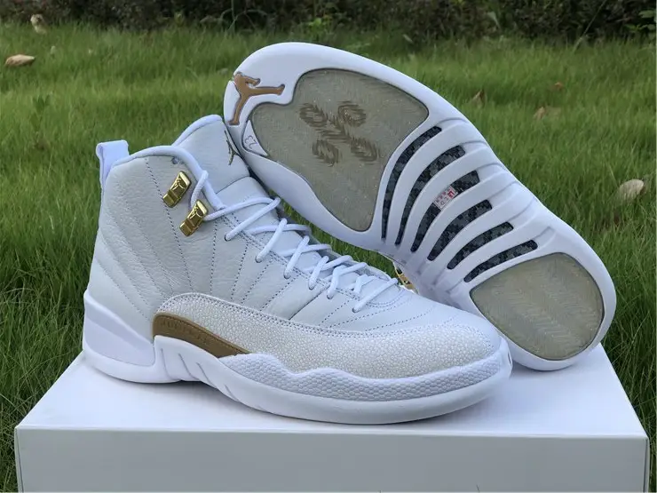 Authentic Air Jordan 12 OVO “White”(restock) 