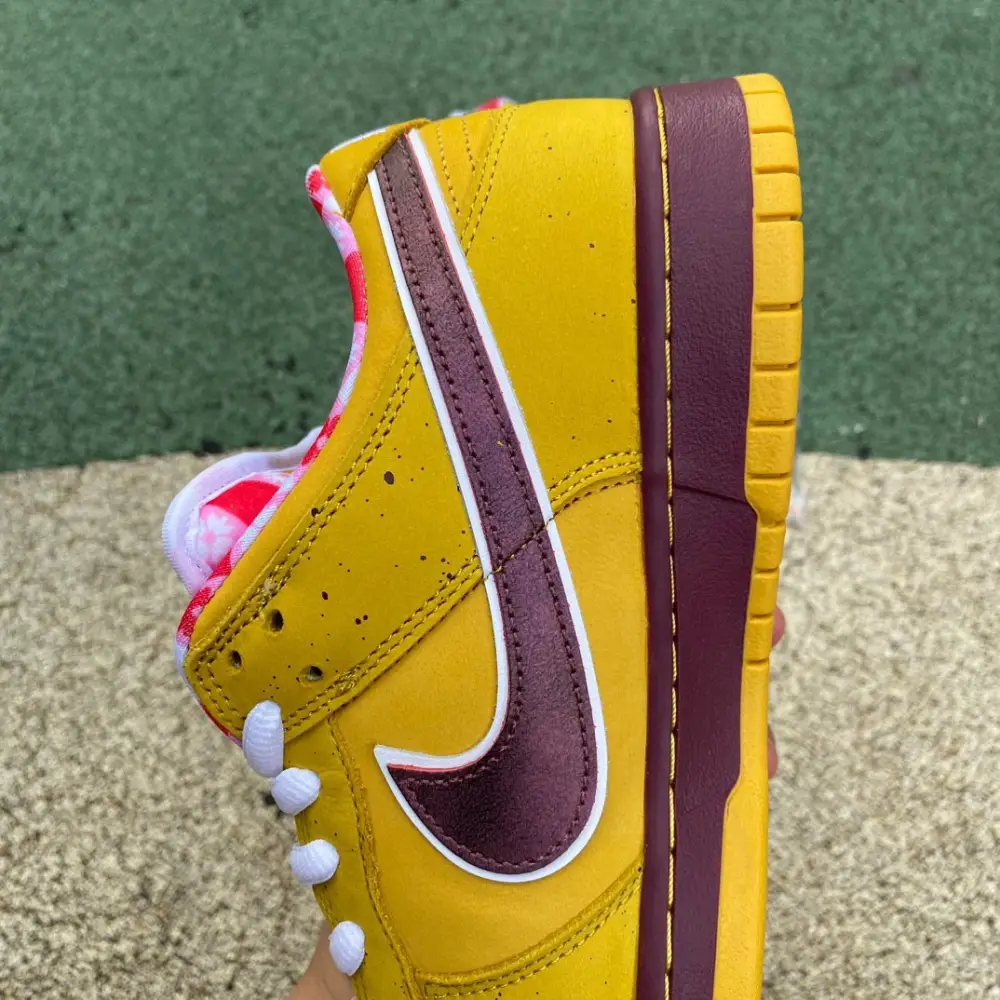 Authentic Nike Dunk SB Concepts Yellow Lobster 