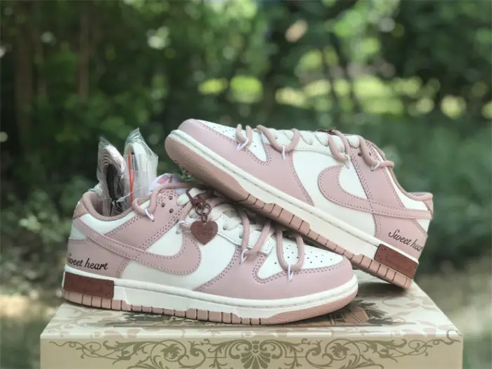 Authentic Nike Dunk Low Rose Women Shoes 