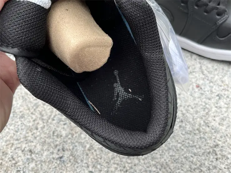 Authentic Air Jordan 1 Low “Black Elephant” 