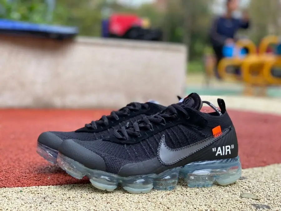 Authentic OFF-WHITE x Air VaporMax Black Women Shoes 