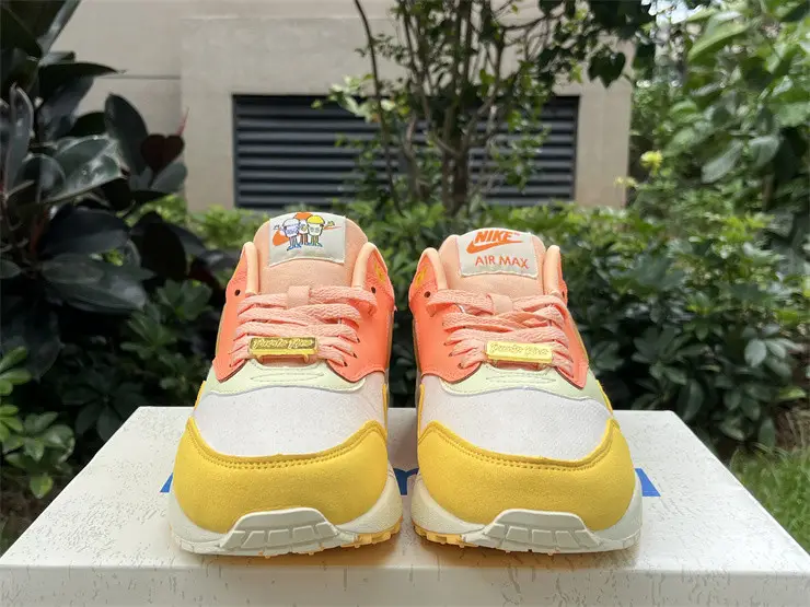 Authentic Nike Air Max 1 Puerto Rico “Orange Frost” 
