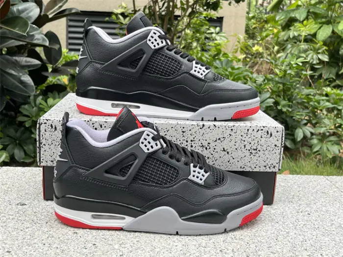 Authentic Air Jordan 4 “Bred Reimagined” 
