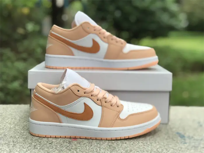 Authentic Air Jordan 1 Low “Sunset Haze” Women Shoes 