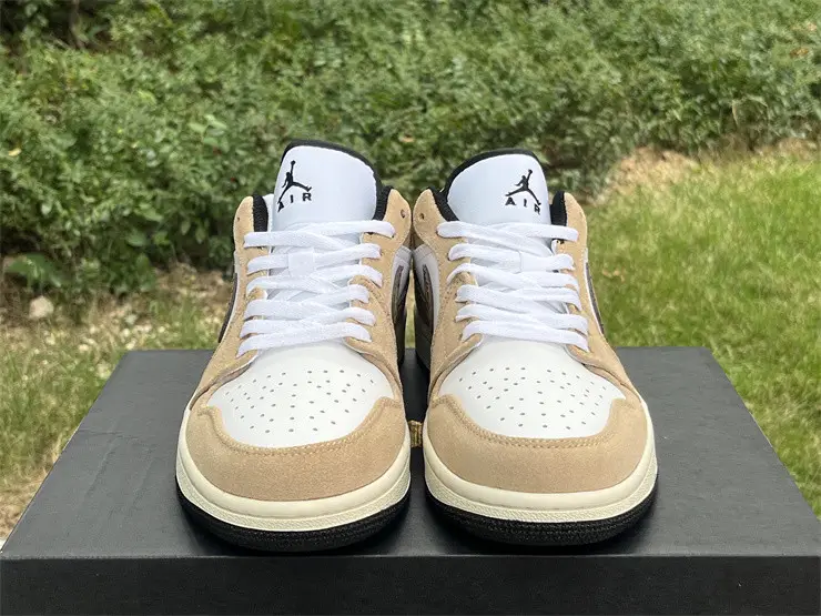 Authentic Air Jordan 1 Low SE “Brown Elephant” 