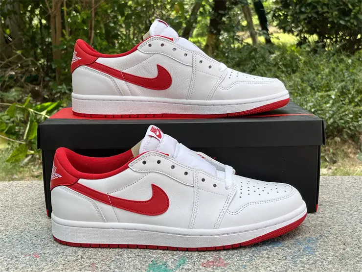 Authentic Air Jordan 1 Low OG “University Red” 