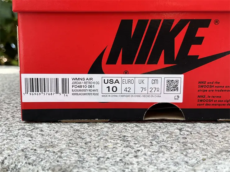 Authentic Air Jordan 1 High OG WMNS “Satin Bred”2023 