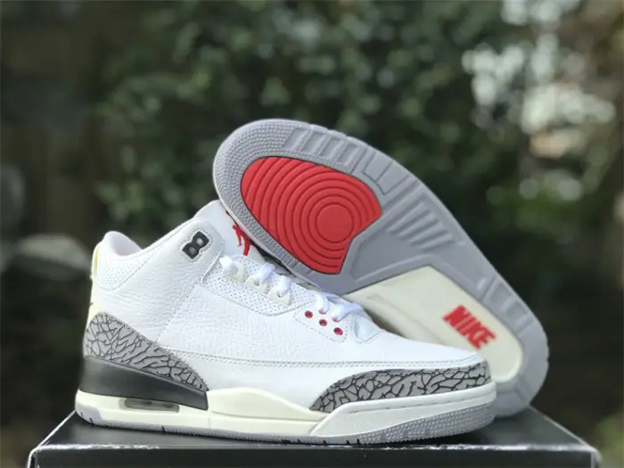 Authentic Air Jordan 3 “White Cement Reimagined” ABDC620
