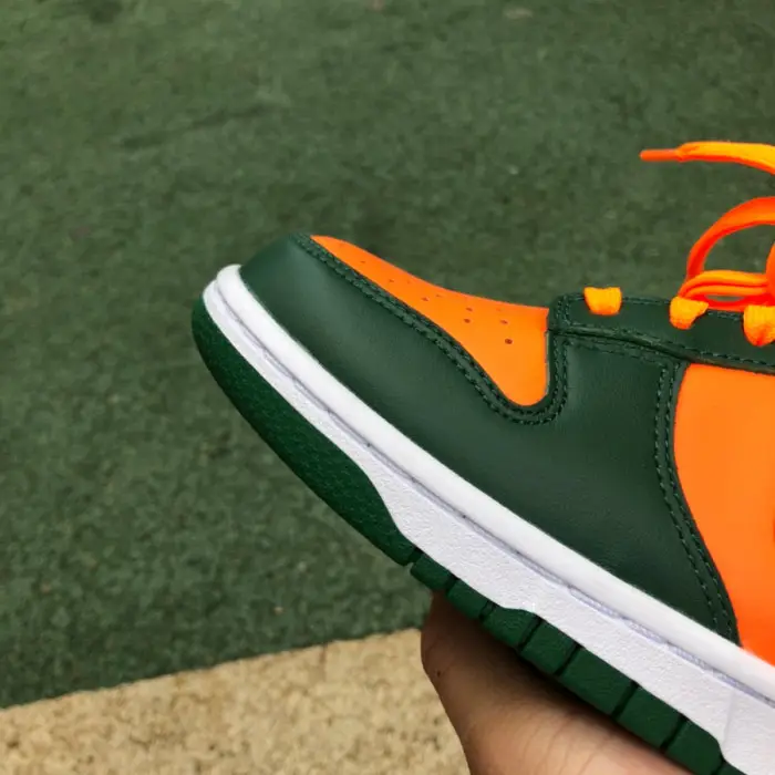 Authentic Nike Dunk Low “Miami Hurricanes” 