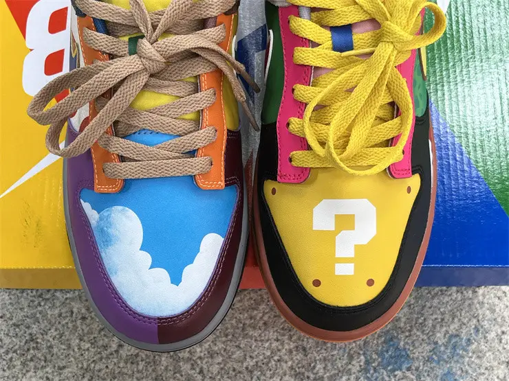 Authentic Nike SB Dunk Low Mario 