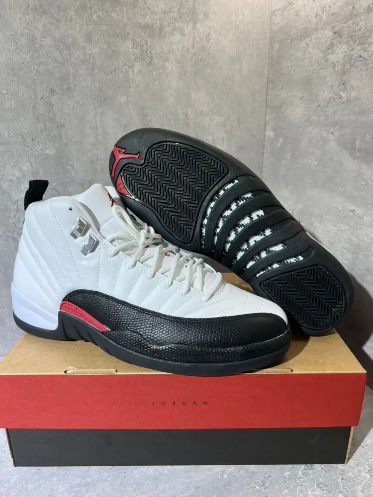 Authentic Air Jordan 12 Retro Taxi Flip 