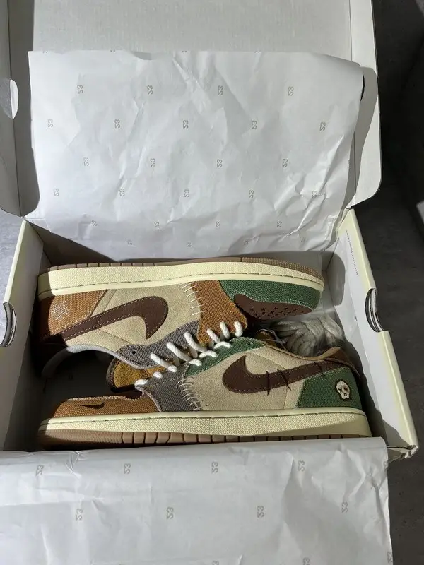 Authentic Zion Williamson x Air Jordan 1 Low OG “Voodoo” 