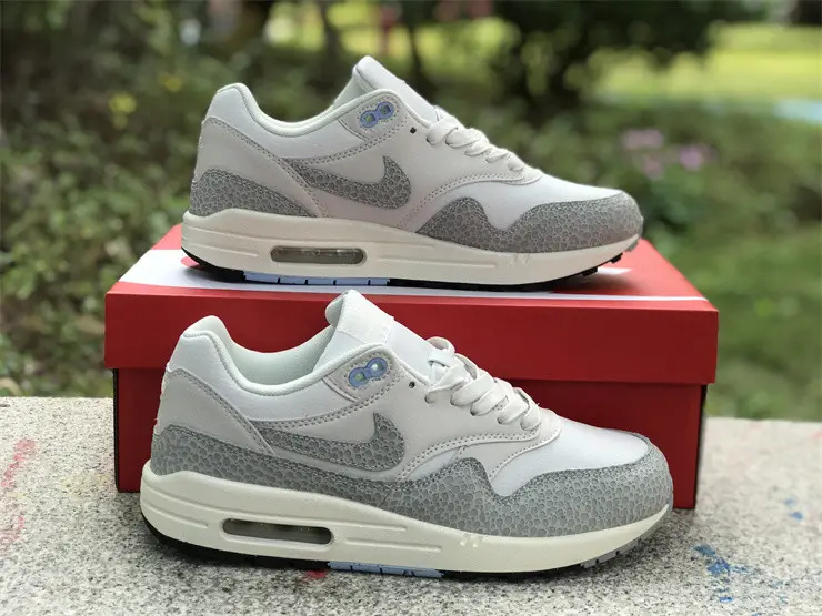Authentic Nike Air Max 1 Safari “Summit White” 