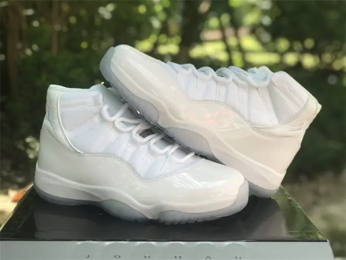 Authentic Air Jordan 11 Retro Silver Anniversary 25th 