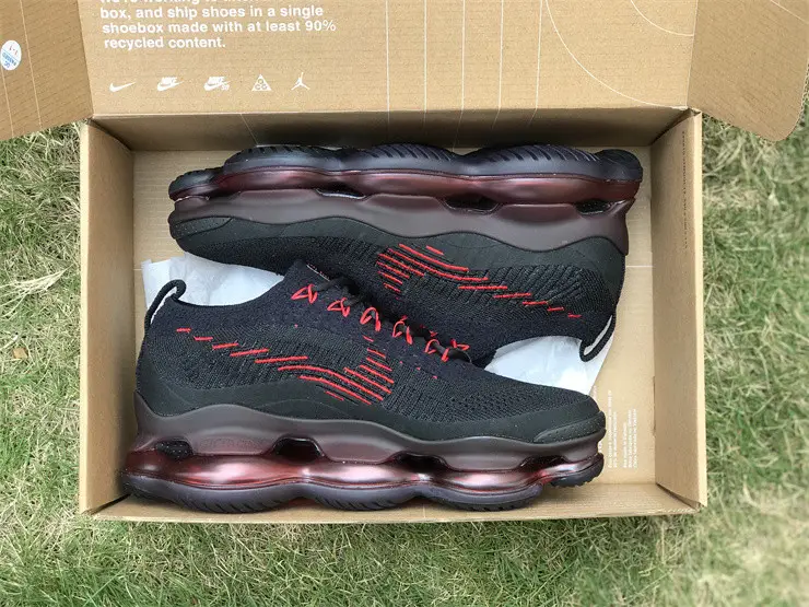 Authentic Nike Air Max Scorpion Black Red 