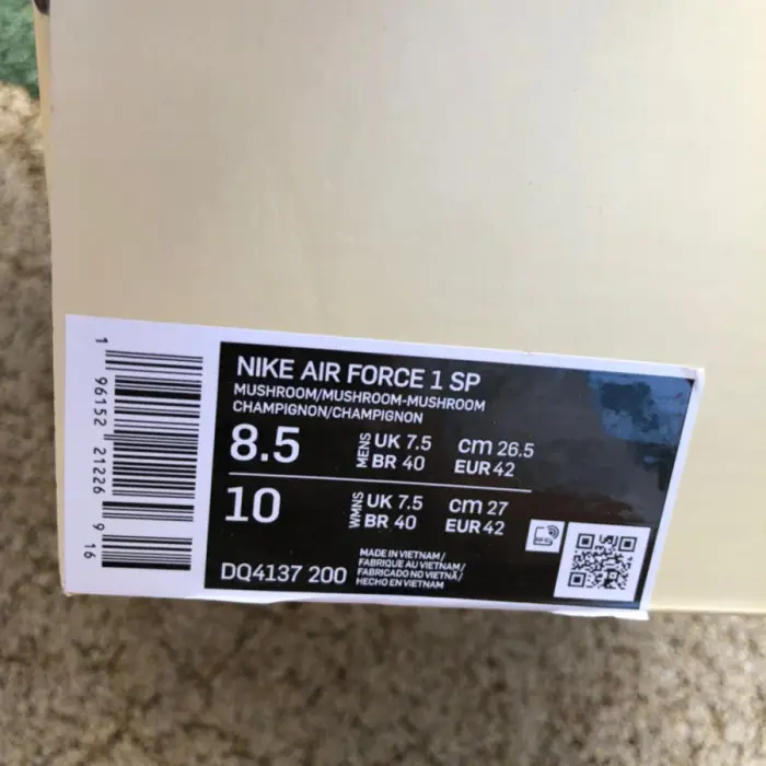 Authentic Billie Eilish x Nike Air Force 1 Low 