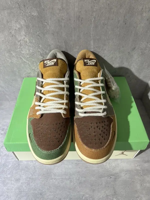 Authentic Zion Williamson x Air Jordan 1 Low OG “Voodoo” 