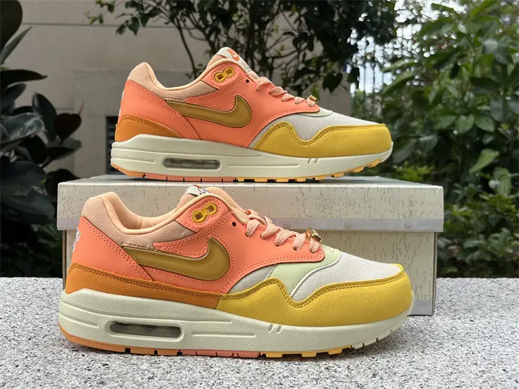 Authentic Nike Air Max 1 Puerto Rico “Orange Frost” 