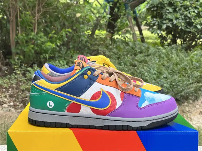 Authentic Nike SB Dunk Low Mario 