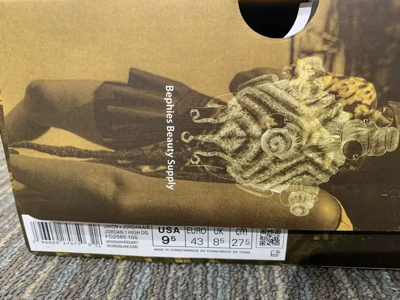 Authentic Union x Air Jordan 1 High OG Woven 