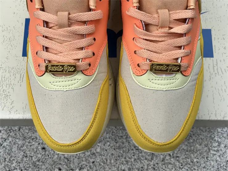 Authentic Nike Air Max 1 Puerto Rico “Orange Frost” 