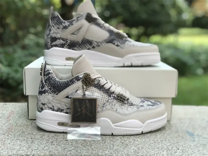 Authentic Air Jordan 4 Premium “Snakeskin”(restock) FABB2689