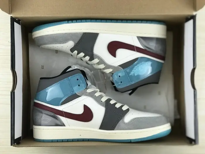 Authentic Air Jordan 1 Mid SE FB1870-161 GS FEAF232