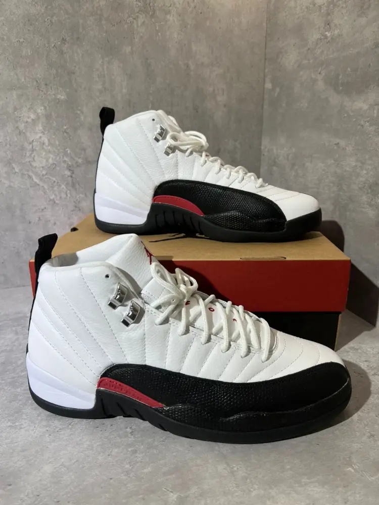 Authentic Air Jordan 12 Retro Taxi Flip 