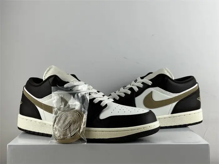 Authentic Air Jordan 1 Low “Shadow Brown” EDA321