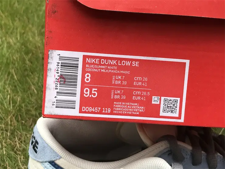 Authentic Nike Dunk Low SE 85 Blue 