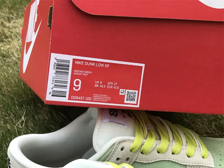 Authentic Nike SB Dunk Low SE 85 Grey Green 