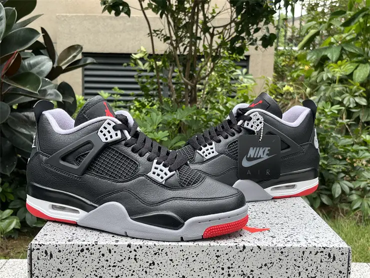 Authentic Air Jordan 4 “Bred Reimagined” 