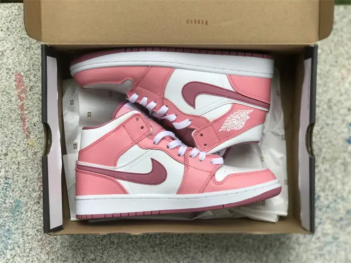 Authentic Air Jordan 1 Mid “Valentine's Day” EFD449