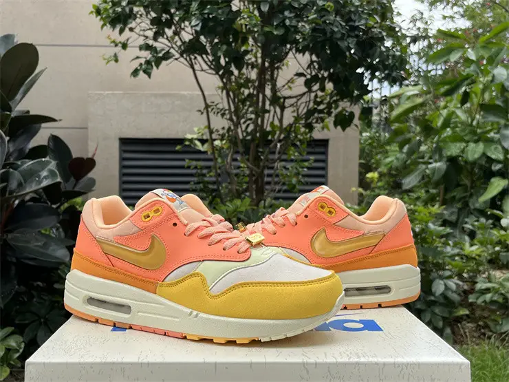 Authentic Nike Air Max 1 Puerto Rico “Orange Frost” 