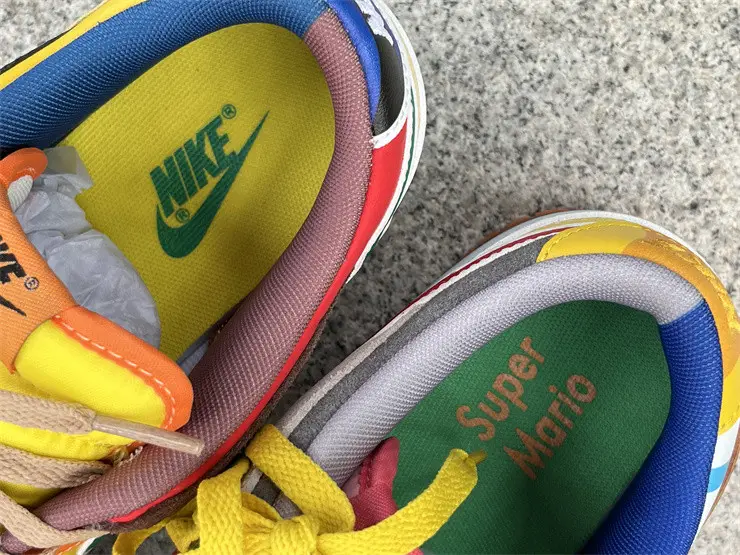 Authentic Nike SB Dunk Low Mario 