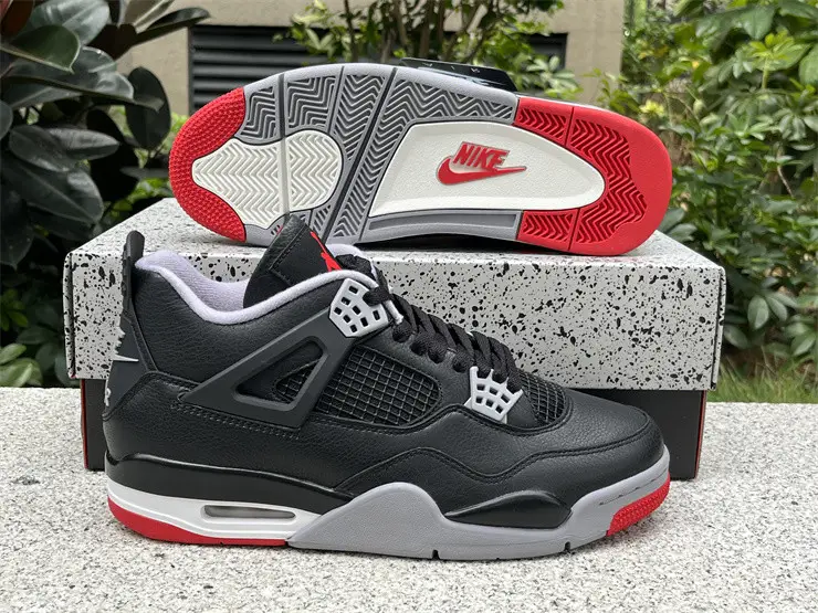 Authentic Air Jordan 4 “Bred Reimagined” 