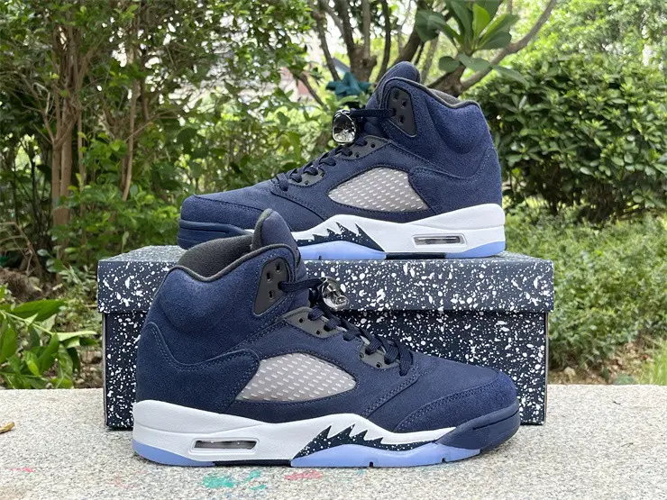 Authentic Air Jordan 5 “Midnight Navy”2023 