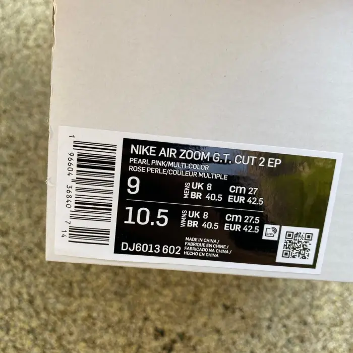 Authentic Nike Air Zoom GT2 DJ6013-602 