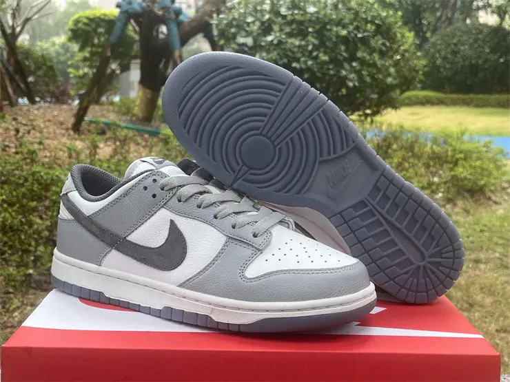 Authentic Nike Dunk Low SE Light Carbon 